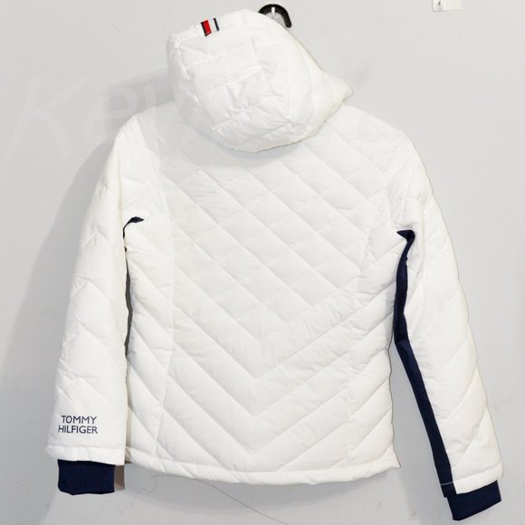 Tommy Hilfiger Ladies' Packable Jacket WHITE - Picture 8 of 9